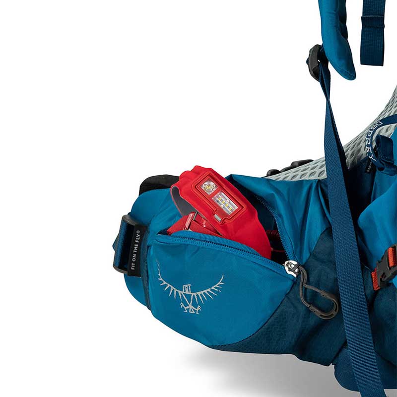 Compartment on the lower part for the sleeping bag